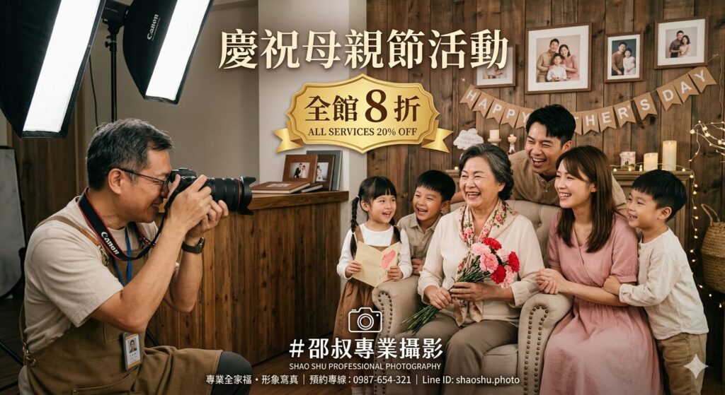 母親節活動 嘉義 專業攝影